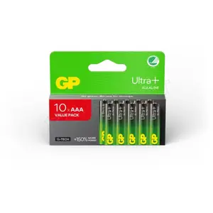 Gp Batteries Piles Alcalines Ultra Plus 24au/lr03 10 Unités One Size pas cher