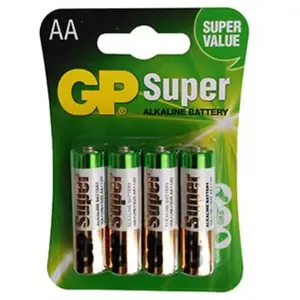 Gp Batteries GP15A / LR06 Pile LR6 (aa) alcaline(s) 1.5 v 4 pc(s) Y807162Vendu parkaufland