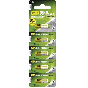GP BATTERIES Pile Alcaline Spéciale - GP 27A-C5 - Carte de 5