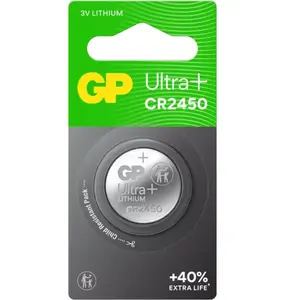 GP Piles bouton Lithium CR2450 - blister de 1 pile