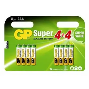 GP Batteries GP Super Alkaline batterie - AAA - Alcaline x 8 pas cher