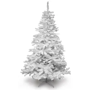 Sapin de Noël artificiel tradition et qualité de 90 cm à 3 M blanc 2... pas cher