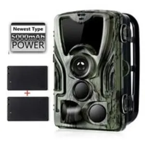 Yokuli Caméra de chasse avec batterie au lithium 5000 mah 16mp hc801 1080 p v... pas cher