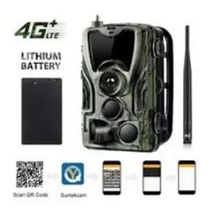 Comparateur de prix : Caméra de chasse 4g , avec batterie rechargeable de 5000mah, service d...
