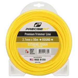 Comparateur de prix : PRECISEFIT Fil de coupe bordure universel nylon 2,7mm - rond - 50m PWFTL2750R