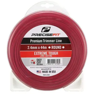 Comparateur de prix : PRECISEFIT Fil de coupe bordure universel nylon 2,4mm - rond - 44m PWFTL2444R