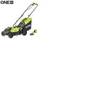 Tondeuse sur batterie - RYOBI - One+ RLM18C33B25 - Ø coupe 33 cm - ram... pas cher