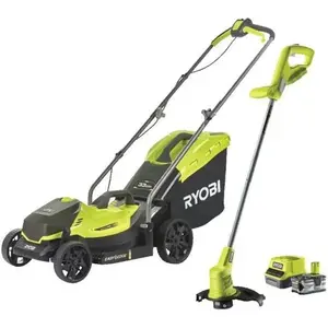 Comparateur de prix : Ryobi Pack tondeuse batterie + coupe-bordures olt1825 - 18V