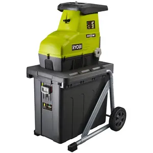 Comparateur de prix : Ryobi - Broyeur de végétaux électrique 3000 W - Silencieux - RSH3045U