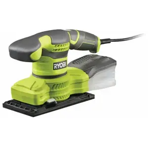 Comparateur de prix : Ponceuse vibrante 200 W Ryobi 5133003500 Surface abrasive 93 x 185 mm
