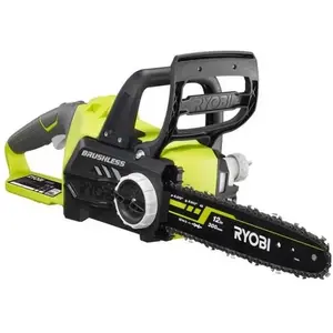Comparateur de prix : RYOBI Tronconneuse 18V Brusless - Guide 30 cm TU