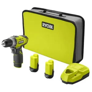 Comparateur de prix : Ryobi Perceuse-visseuse 1 vitesse 12V (2x2.0Ah) - RCD1201-220S