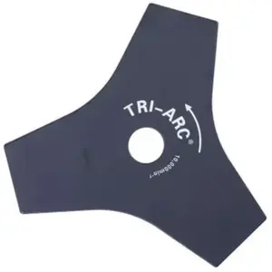Comparateur de prix : Lame 3 dents RYOBI tri-arc diamètre 20cm pour débroussailleuses RAC108