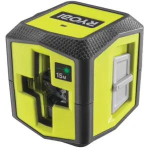 Comparateur de prix : Laser croix verte - 15m de portée - RBCLLG2 - Vert - Ryobi