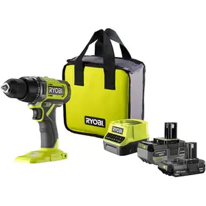 Ryobi - Perceuse sans fil 18 v 4 Ah, 2 batteries RDD18-2C415S pas cher
