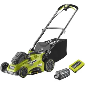 Comparateur de prix : Ryobi Tondeuse sans fil brushless Power Max 36V - 40cm - 1 batterie 6Ah TU