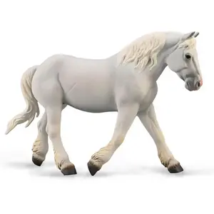 Collecta -Jument Boulonnais Gris - Figurine à Collectionner - Taille XL - (Deqube 90188996)