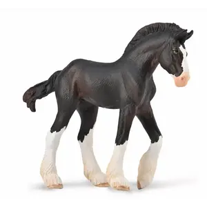 Comparateur de prix : Figurine de poulain CollectA Clydesdale (Moyen) noir