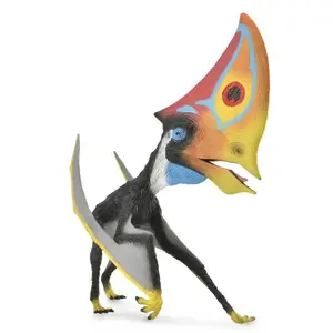 Collecta figurine dinosaure gris/orange 19 cm pas cher