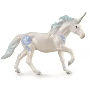 Collecta 88849 Poteau de Licorne Bleu