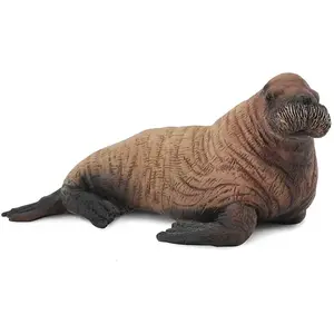 Collecta créatures marines : veau morse 7 cm marron
