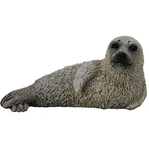 Figurine phoque larga chiot figurines collecta pas cher