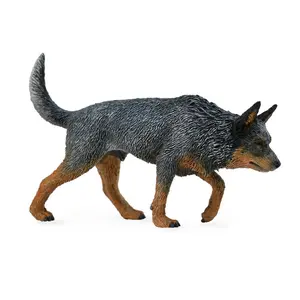Collecta chiens : Bouvier australien 9 cm gris foncé pas cher