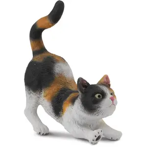 Comparateur de prix : Collecta chats : chat domestique 5 cm brun/blanc