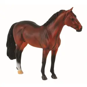 Figurine Cheval : Etalon Hanoverian Baie Figurines Collecta pas cher