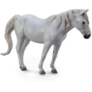 Comparateur de prix : Figurine Collecta Chevaux (XL): CAMARGUE GRIS 15x9.5cm  - Figurine d'animaux  - 3388749 