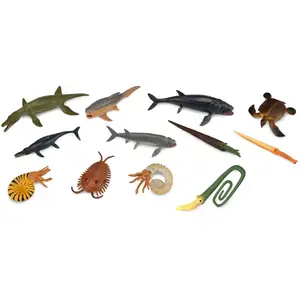 Non communiqué Collecta animaux préhistoriques mini-série de 12 pièces 7-11 cm pas cher