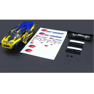 Carisma Gt24Tr Truggy Peinture Carrosserie ed Body Set (Jaune/Bleu)