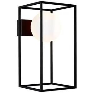 Elements Lighting Applique murale métal verre pour salle de bain h27cm multicolore pas cher