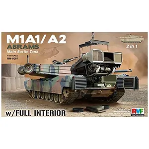 Rye Field Model Rm Kit De 5007modélisme M1a1/A2abrams Avec Full Interior 2en 1``-Rye Field ModelVendu parrakuten