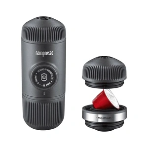 Comparateur de prix : WACACO NANOPRESSO GREY + NESPRESSO ADAPTOR