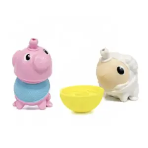 Comparateur de prix : Jeu d'éveil Lalaboom Tube perles éducatives Mouton et cochon 6 pièces
