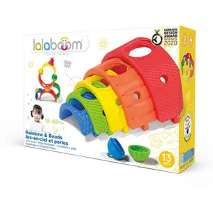 Comparateur de prix : Jeux d'éveil Lalaboom 2 Arc en ciel et Perles