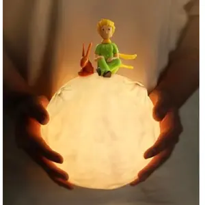 Comparateur de prix : Veilleuse Tactile Le Petit Prince Et Le Renard - Trousselier Blanc