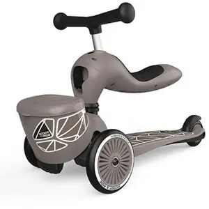 Comparateur de prix : Porteur Évolutif En Trottinette Highwaykick 1 Lignes Taupe - Scoot & Ride