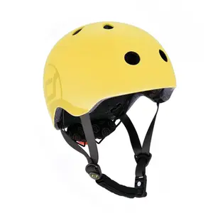 Scoot & Ride SR-Casque vélo Mixte, Citron Vert, 51 BIS 55cm pas cher