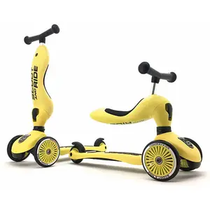 Comparateur de prix : SCOOT 'N'RIDE BA for Kids Highwaykick 1 Sr-Trottinette 2-1 Highwaykick 1 - Citron