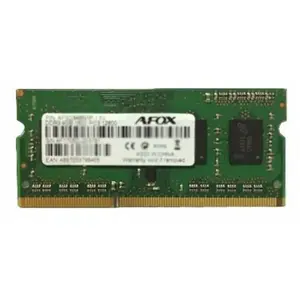 Comparateur de prix : Module de mémoire Afox so-dimm ddr3 8 go 1333 mhz lv 1.35v