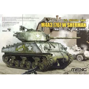 Comparateur de prix : U.s.medium Tank M4a3 (76)w - 1:35e - Meng-model