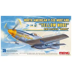 Comparateur de prix : North American P-51d Mustangyelloe Nose - 1:48e - Meng-model