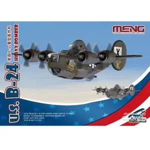 U.s. B-24 Heavy Bomber (cartoon Model) - Meng-model pas cher