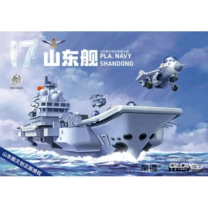 Warship Builder Pla Navy Shandong - Meng-model pas cher