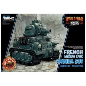 Comparateur de prix : French Medium Tank Somua S-35 (cartoon Model)- Meng-model