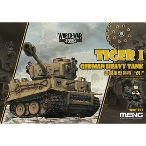 German Heavy Tank Tiger I - Meng-model pas cher