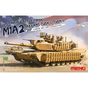 REELY U.s.main Battle Tank M1a2 Sep Abramstusk Tusk I/tusk Ii- 1:35e --modelVendu parfnac