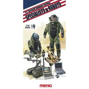 Meng U.s. Explosive Ordnance Disposal Special - 1:35e --model pas cher